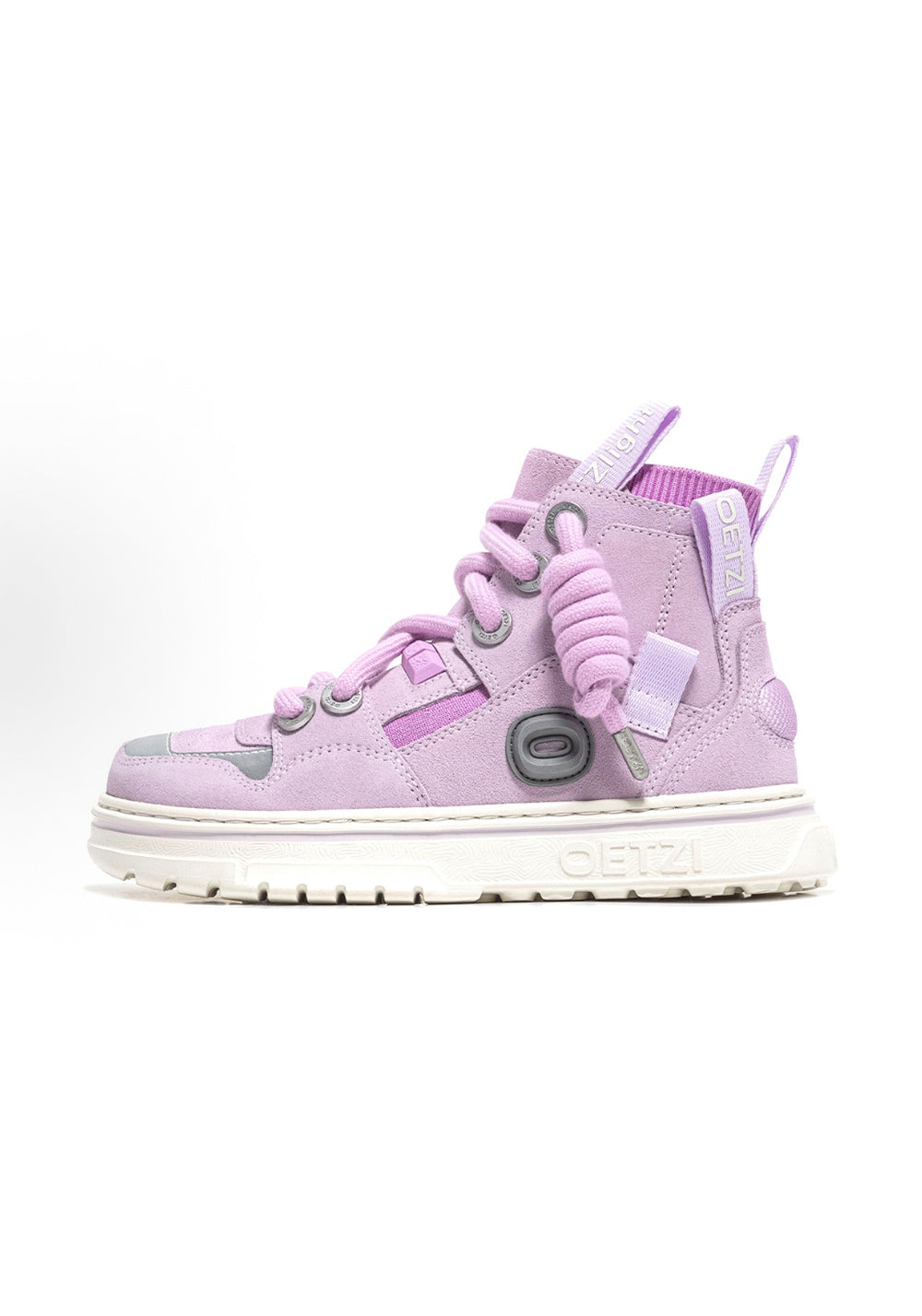 OETZI丨Ötzi Suede High-Top Platform Sneakers-Purple - PSYLOS 1, OETZI丨Ötzi Suede High-Top Platform Sneakers-Purple, Chunky Sneakers, OETZI, PSYLOS 1